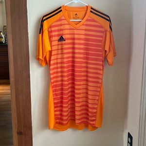 Soccer goalie shirt, adidas, men’s medium